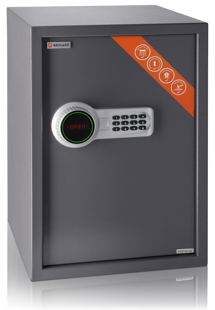 brihard Safe mit elektronischem Zahlenschloss Business XL (50x35x36cm), Business XL (50x35x36cm)