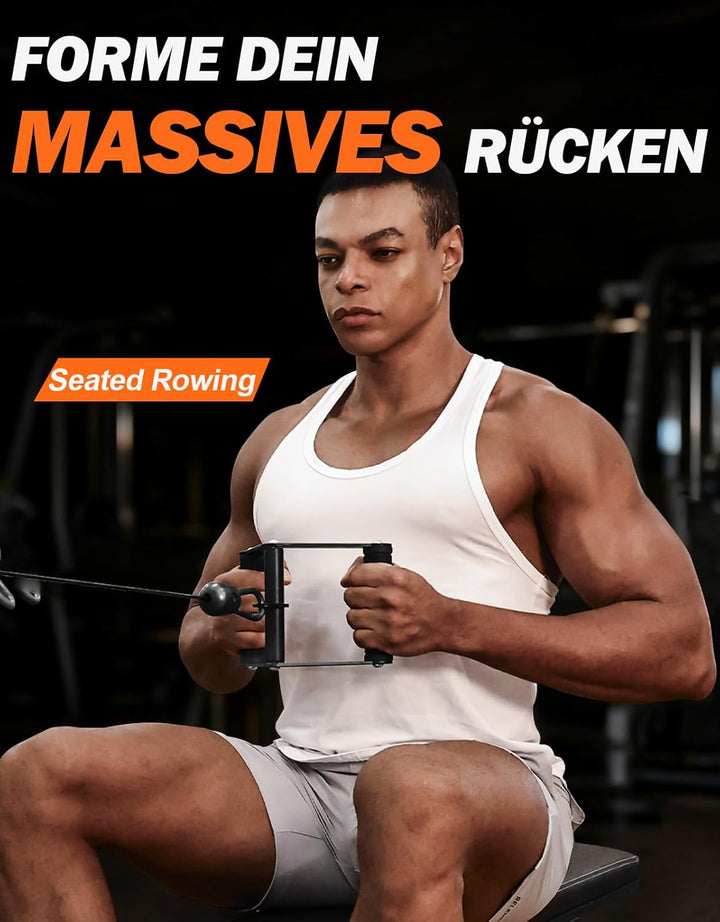 Fitarc Double D Reihe Griff, LAT Pull Down Griff, LAT Pulldown Anbauteile, Close Grip Kabel Befestig