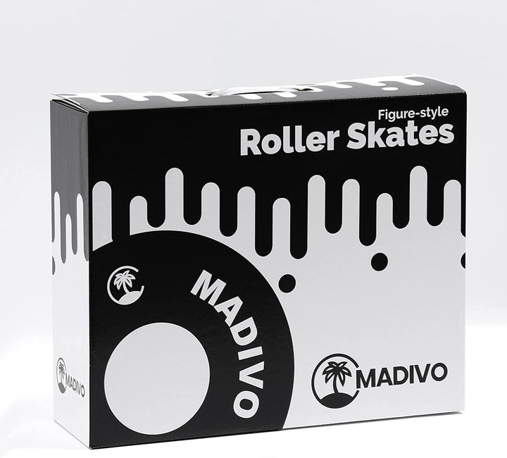 MADIVO Classic Damen Klassische Retro Rollschuhe | ABEC-7 Kugellager | Mädchen Roller Skates Inliner