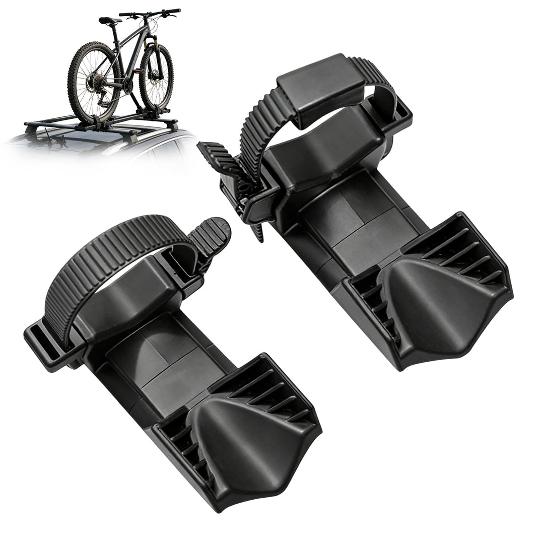Radstopper Fahrradträger, 2 Stück Vorder Und Heckträger Reifen Block Für Breite Reifen Bis Zu 2,75 Z