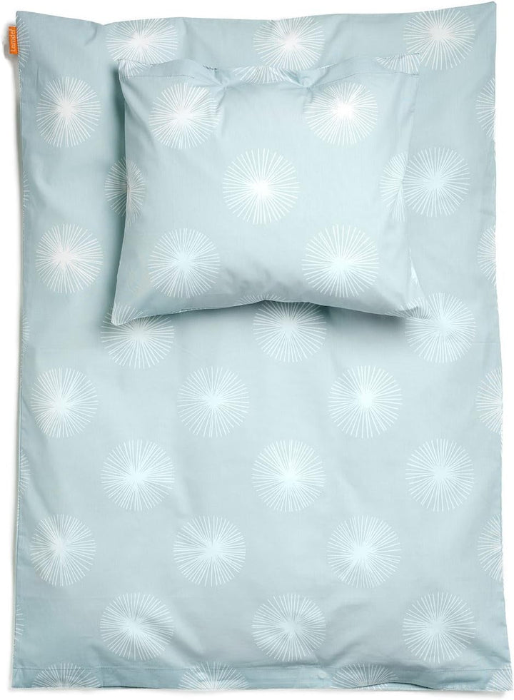 Leander Bettwäsche Kinderbettwäsche Flora 100x135 cm - Misty Blue - Original