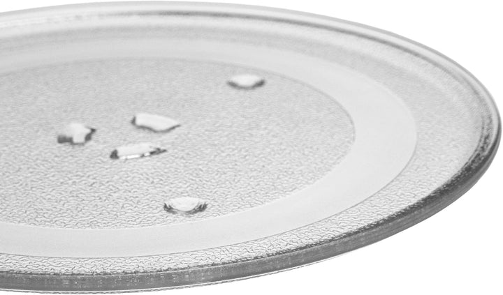 vhbw Mikrowellen-Teller kompatibel mit LG MS23NECBW Mikrowelle - Drehteller mit Y-Aufnahme, 28,8 cm,