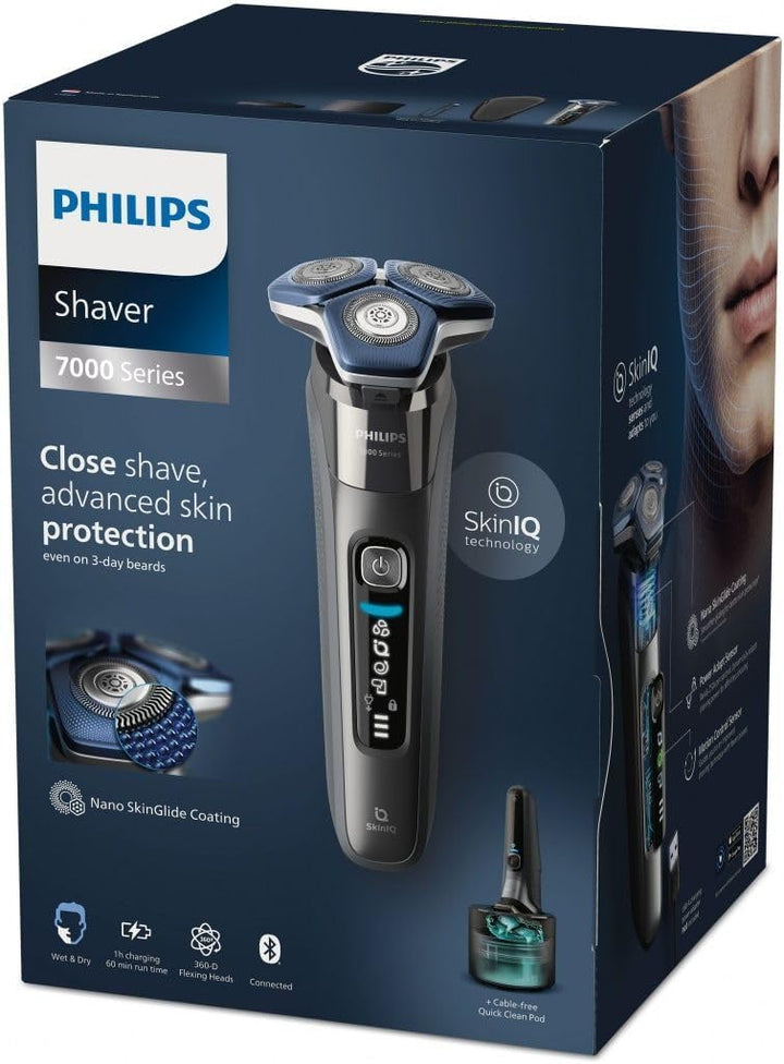 Philips Shaver Series 7000 S7887/55 rasoir Pour Homme Rasoir rotatif Tondeuse Chrome
