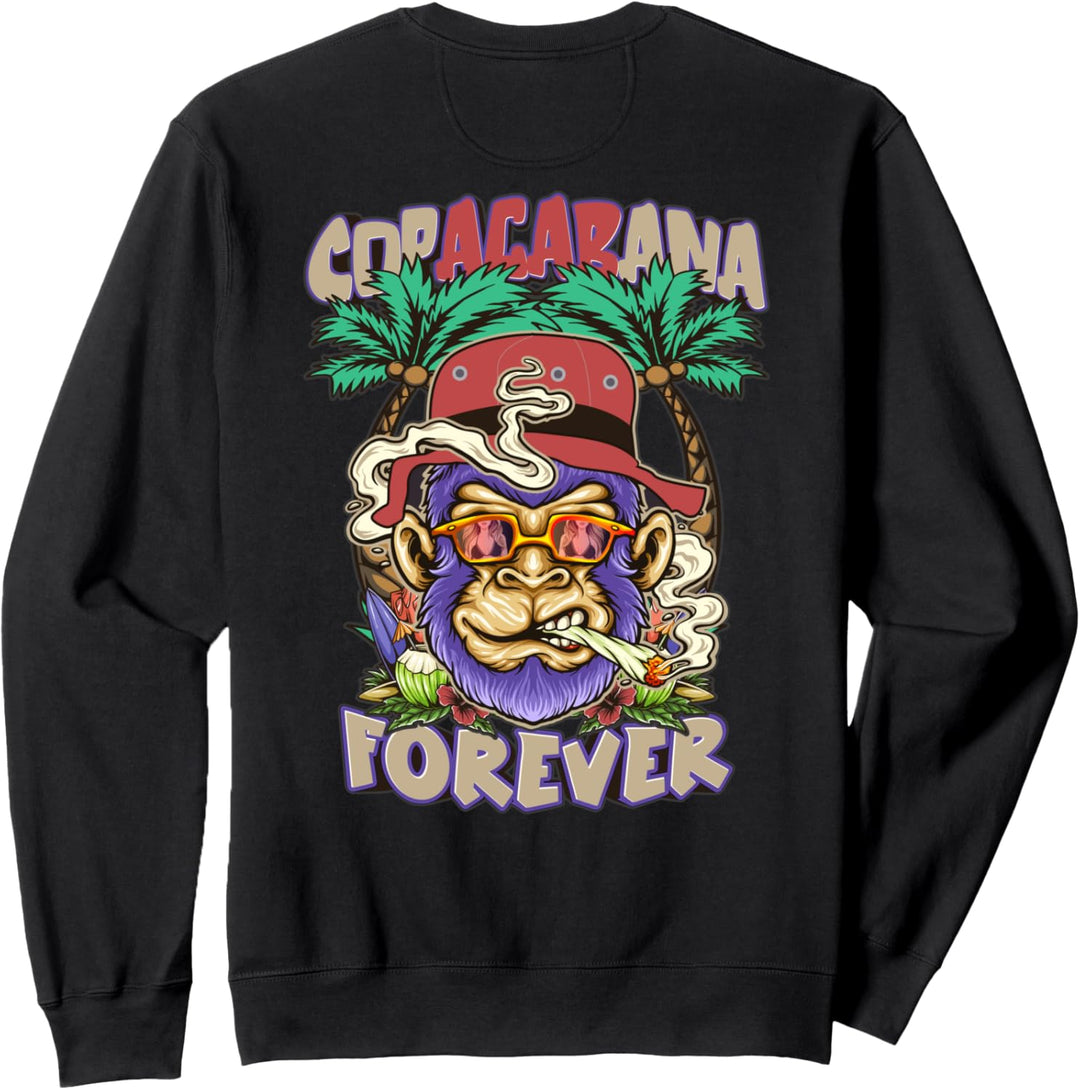 Ultras Bekleidung Copacabana Forever Hooligans Backprint Sweatshirt