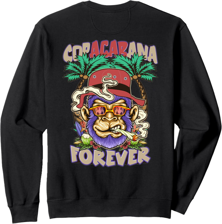 Ultras Bekleidung Copacabana Forever Hooligans Backprint Sweatshirt