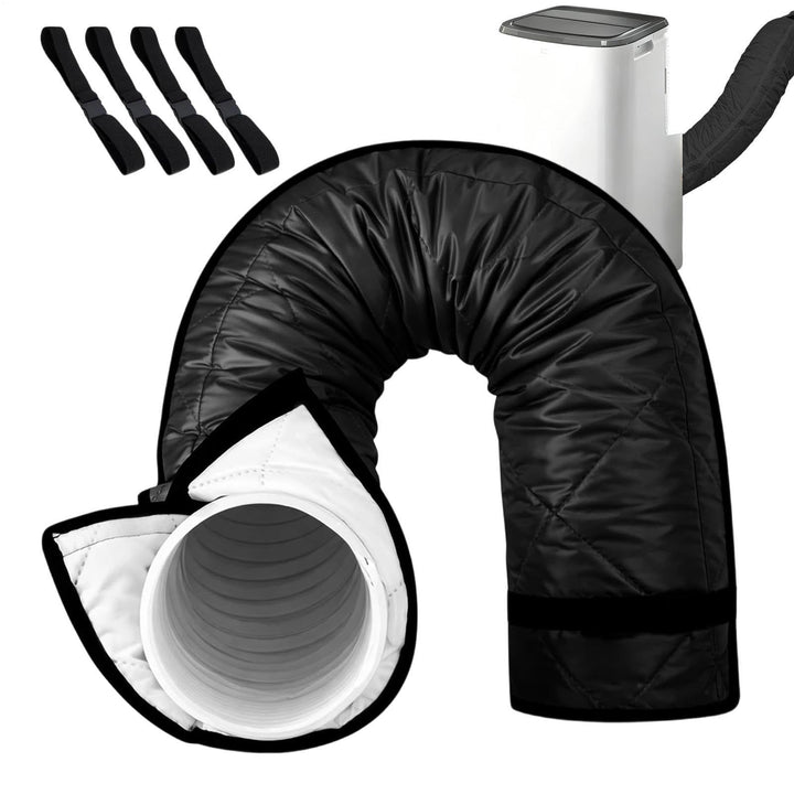 Portable Air Conditioner Hose Insulation Cover Kit | Air Conditioner Exhaust Hose Cover, Washable Du