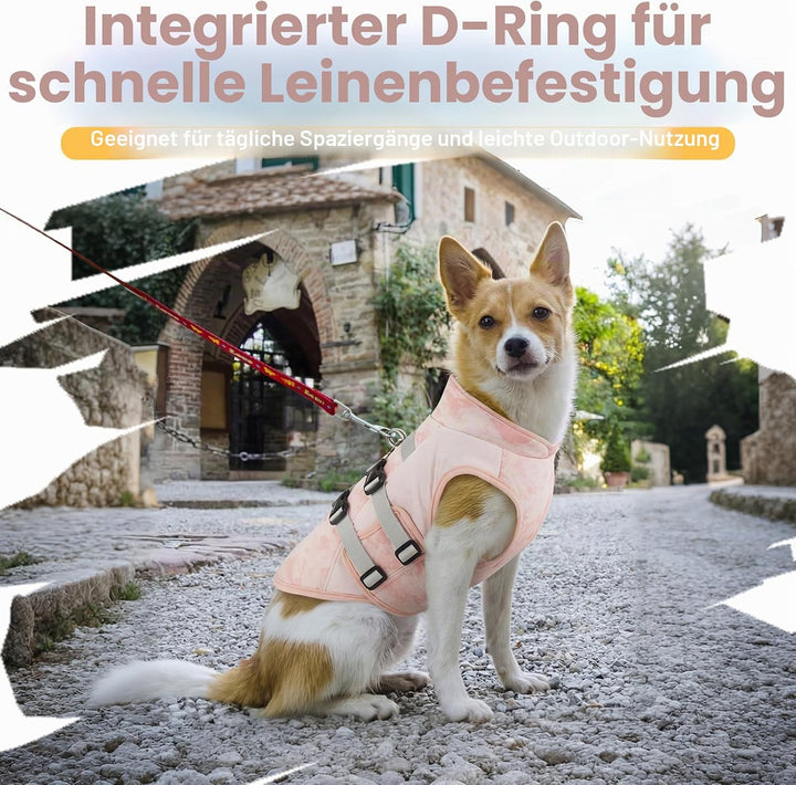Kühlweste Für Grosse Hunde Sommer Atmungsaktiv Leicht Kühlmantel Hund Mit Leinenring, Sonnenschutz H