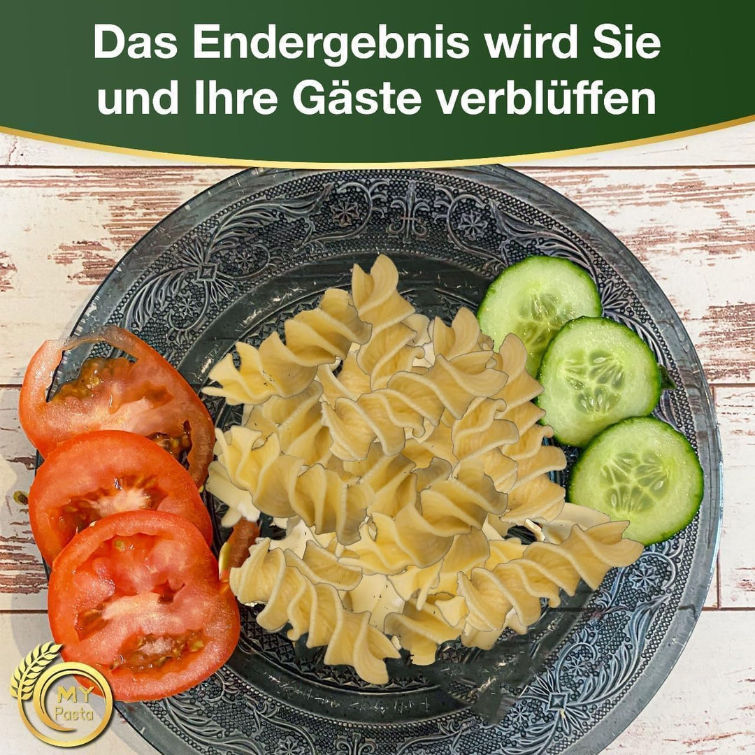 MY Pasta – Fusilli Rigati XL – Nudelmaschinen-Scheibenmatrizen | Advance Pasta-Scheibenmatrize für h