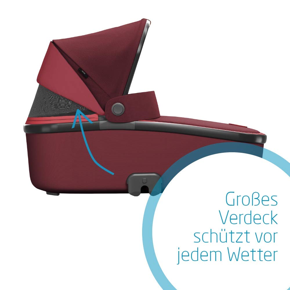 Maxi-Cosi Oria Babywanne, gross, bequem und federleichter Kinderwagenaufsatz, geeignet für Maxi-Cosi