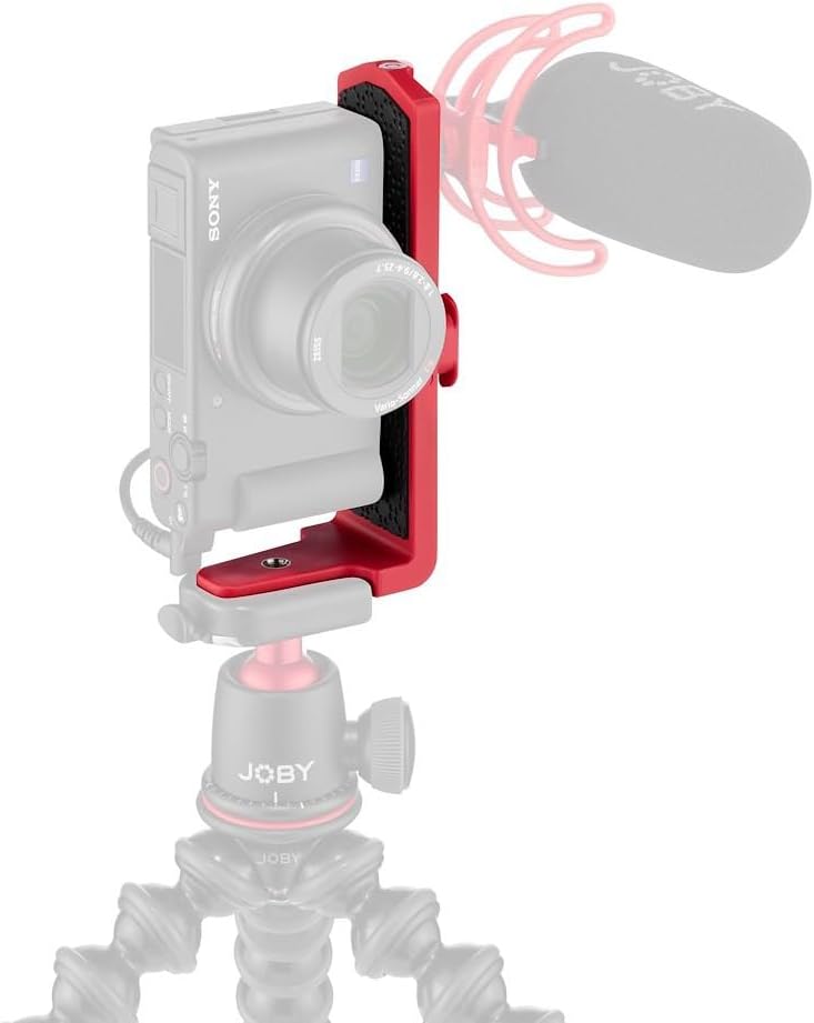 JOBY Vert 3K, L-Bracket für Fotos und Videos, Kombinierbar mit GorillaPod 3K Kit, Tischstativ für Sp