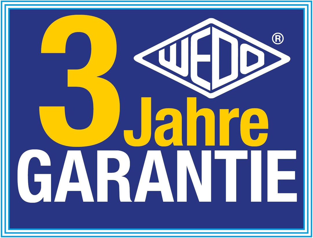 Wedo 507605005 Paket-Waage mit Zählfunktion 50 Plus inkl. Netzgerät, 50kg/ 5g 50kg/5g, 50kg/5g