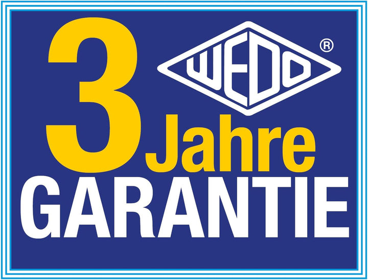 Wedo 507605005 Paket-Waage mit Zählfunktion 50 Plus inkl. Netzgerät, 50kg/ 5g 50kg/5g, 50kg/5g