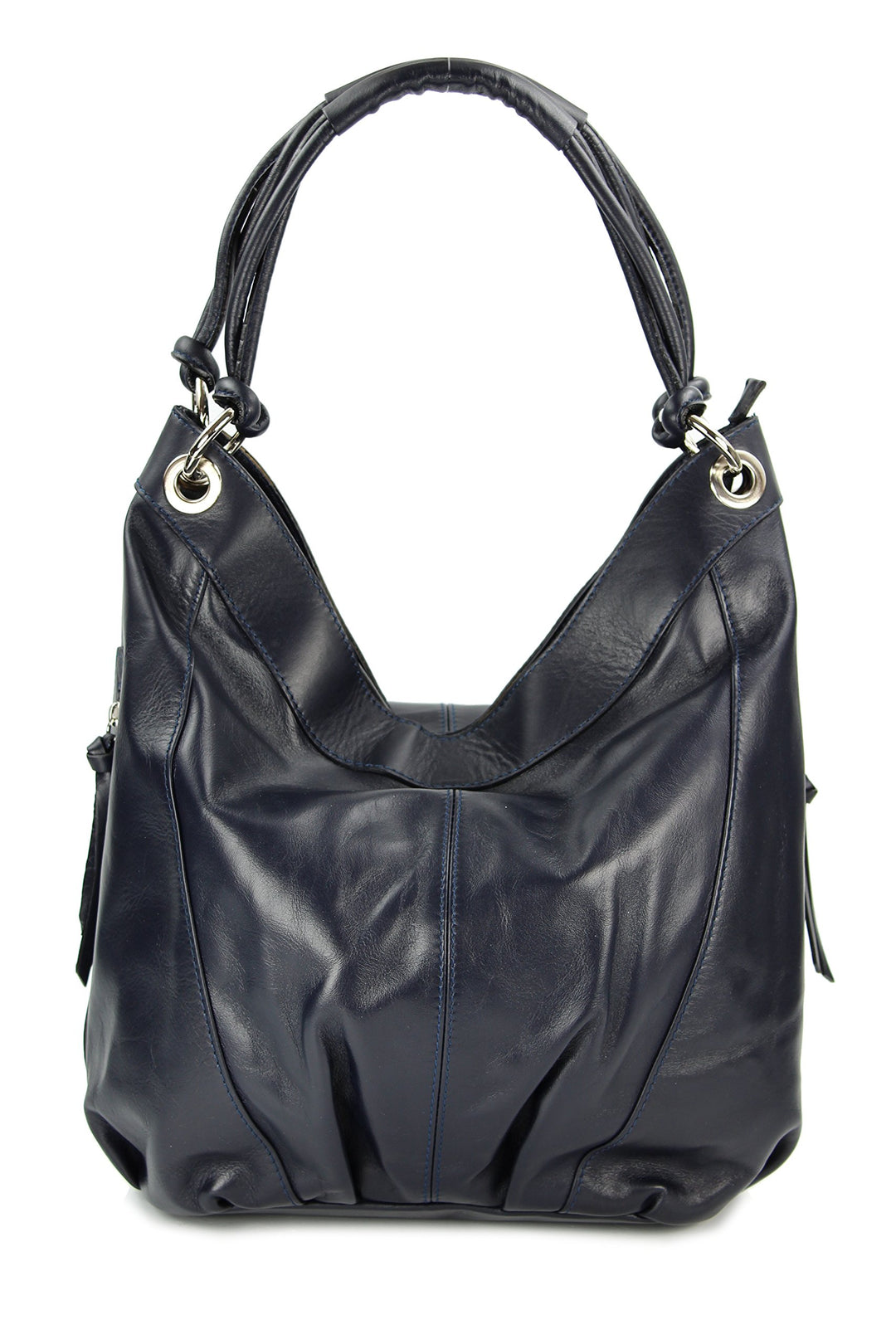 Belli ital. Nappa Leder Shopper Handtasche Damentasche Ledertasche - Farbauswahl - 35x31(mittig) x17