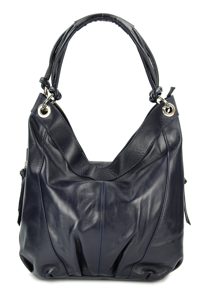 Belli ital. Nappa Leder Shopper Handtasche Damentasche Ledertasche - Farbauswahl - 35x31(mittig) x17