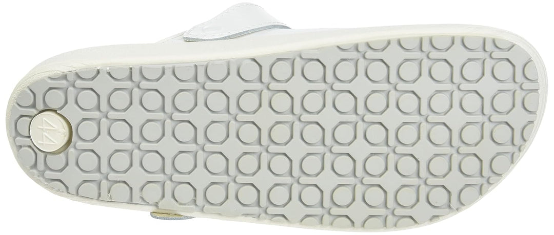 Abeba Clog 9300 - rubber Glattleder weiss, perforiert, zertifiziert, 44 44 EU, 44 EU