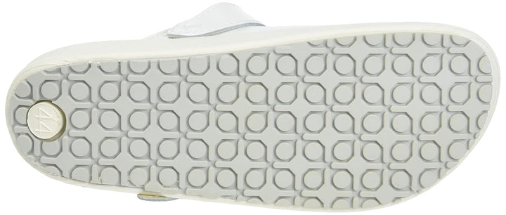 Abeba Clog 9300 - rubber Glattleder weiss, perforiert, zertifiziert, 44 44 EU, 44 EU