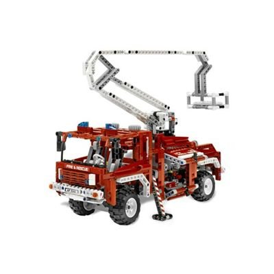 Lego Technic 8289 - roter Feuerwehr Truck