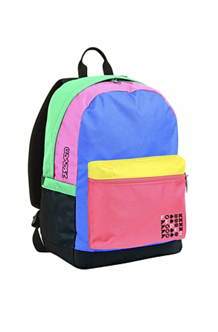 Auswahl Cartoleria Varzi seit 1956 Schulrucksack Seven Doppelfach Fedez 2021/2022