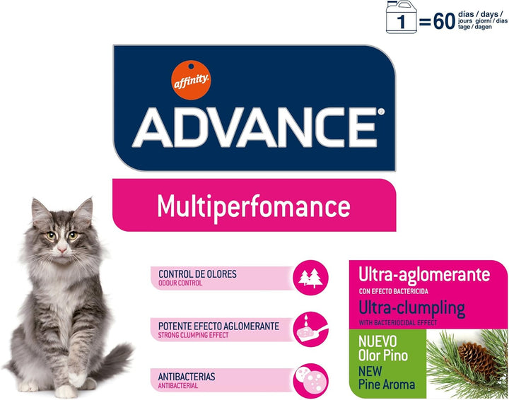 Advance Multiperformance Katzenstreu 6,36 kg – 2 Stück