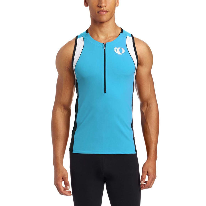 PEARL IZUMI Elite Inrcool Tri Singlet für Herren M Electric Blue/Black, M Electric Blue/Black