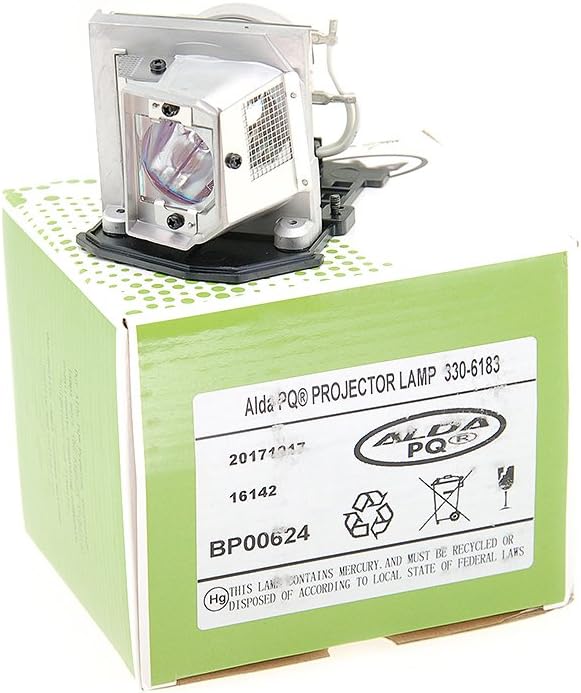 Alda PQ-Premium, Beamerlampe/Ersatzlampe für Dell 1410X Projektoren, Lampe mit Gehäuse