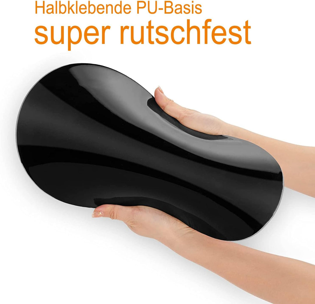 Mauspad mit Handgelenkauflage,Ergonomisches Mousepad zur Linderung von Schmerzen im Karpaltunnel, Me