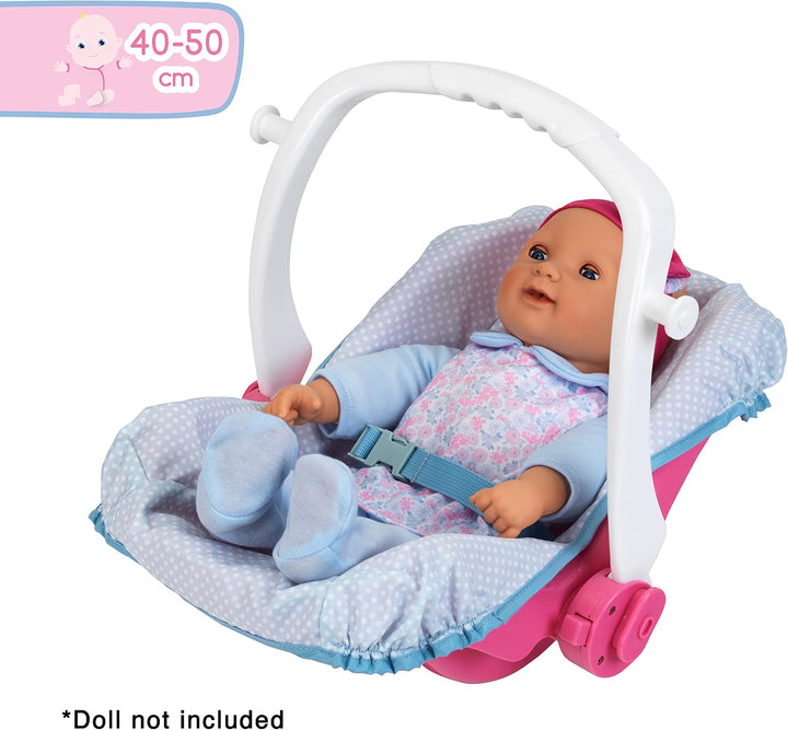 Theo Klein 1684 - Princess Coralie doll Carry cot, Babypuppe