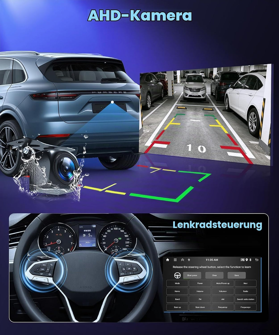 2GB RAM + 64GB Carplay Autoradio für Peugeot 206 für Citroen C2, Motorsi Android Auto 7“ Touchscreen