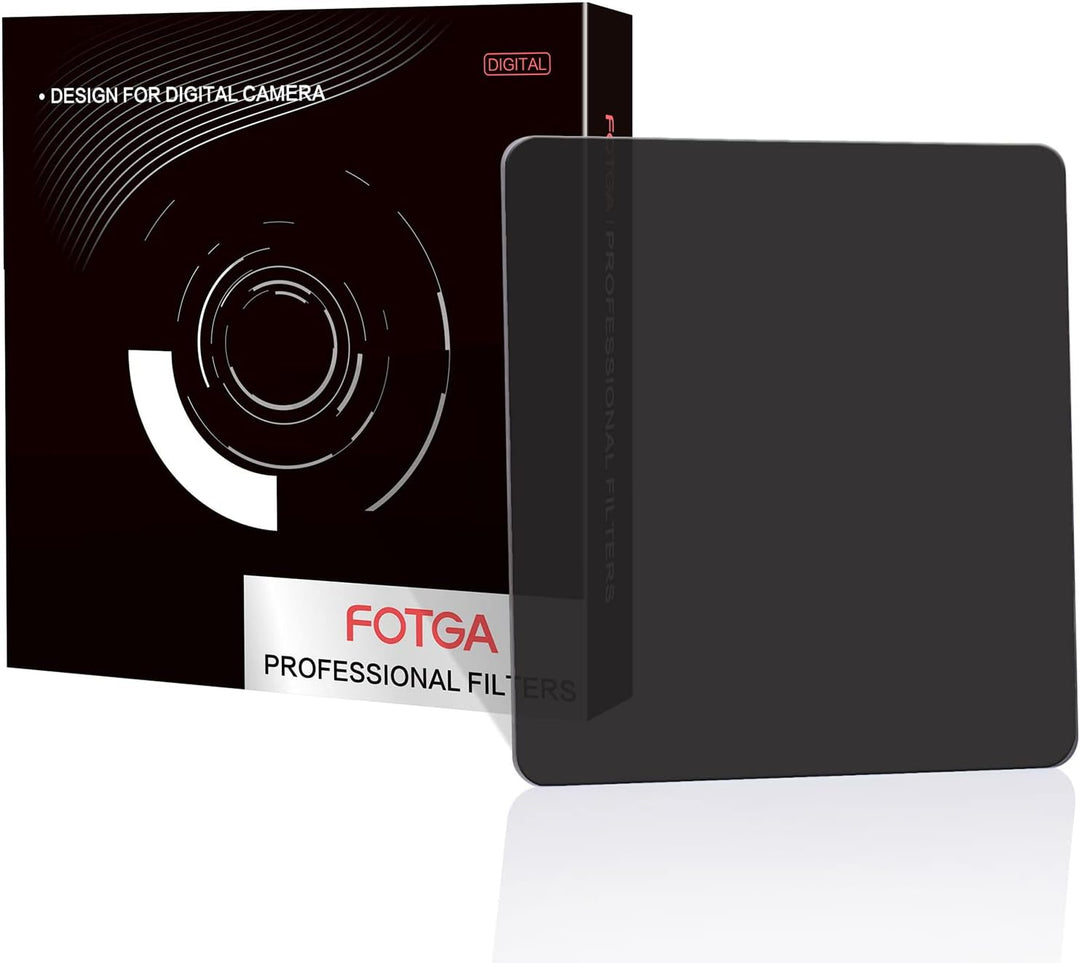 FOTGA 100x100mm Rechteckfilter ND2+ND4+ND8+ND1000 Graufilter Square Neutral Dichte MC ND Filter, Qua