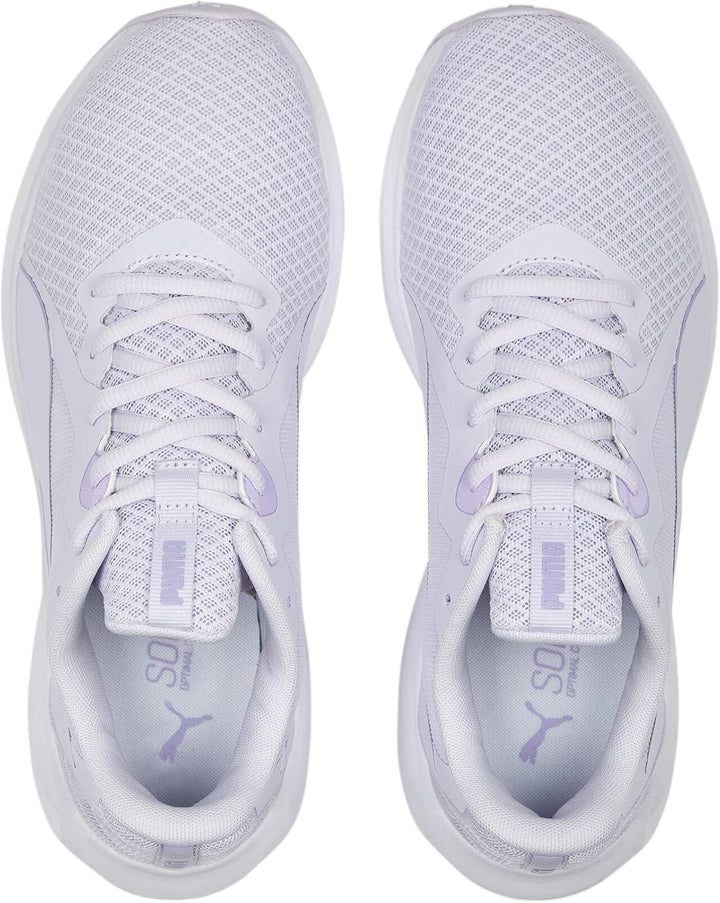 PUMA Jungen Twitch Runner Fresh Strassen-Laufschuh, Spring Lavender Vivid Violet Puma White