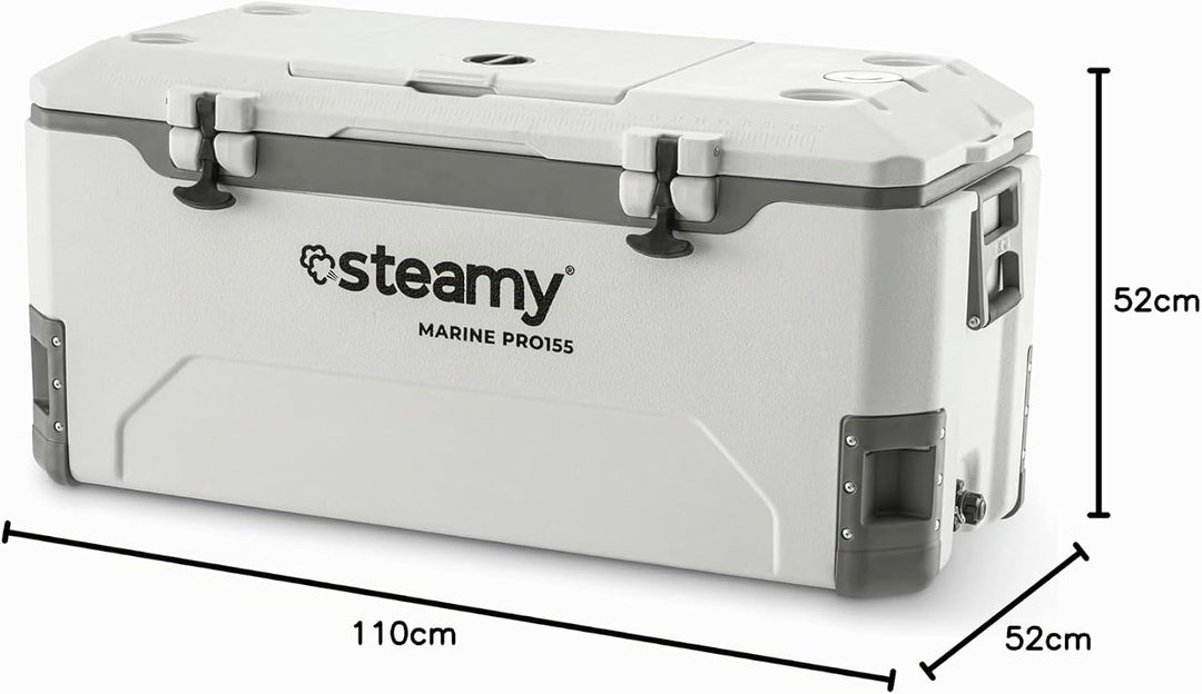 Steamy Marine Pro 155 Cooler White