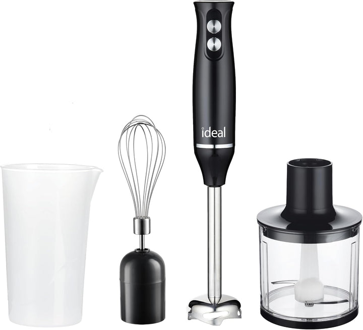 Stabmixer, Multifunktionsmixer Elektrische Stabmixer Container mit Schredder 500ml und 800ml Messbec