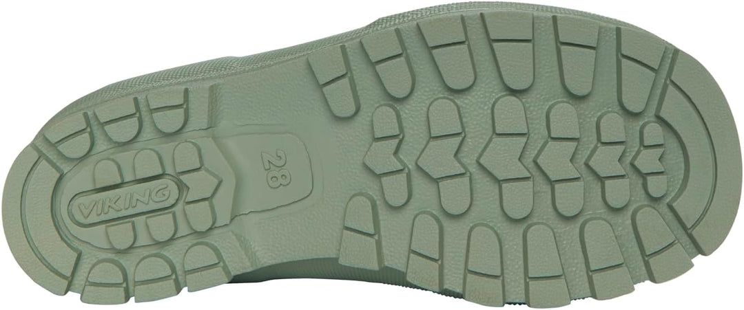 Viking Jolly Gummistiefel Unisex Kinder 33 EU Olive, 33 EU Olive