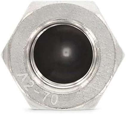 Sechskant-Hutmuttern DIN 986 A2-70 M 12 SW 19 (VPE 50 Stk)