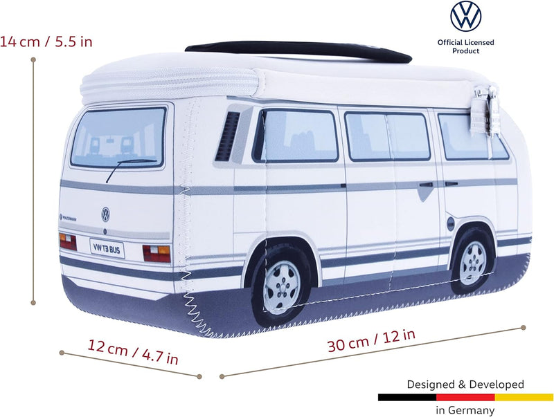 BRISA VW Collection - Volkswagen Neopren Universal-Schmink-Kosmetik-Kultur-Reise-Apotheke-Tasche-Beu