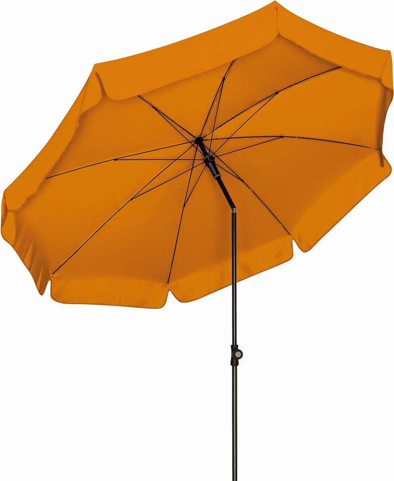 Doppler Absolut wetterfester Gartenschirm Sunline 150 umbra, UV-Schutz 50 Plus und Knicker,