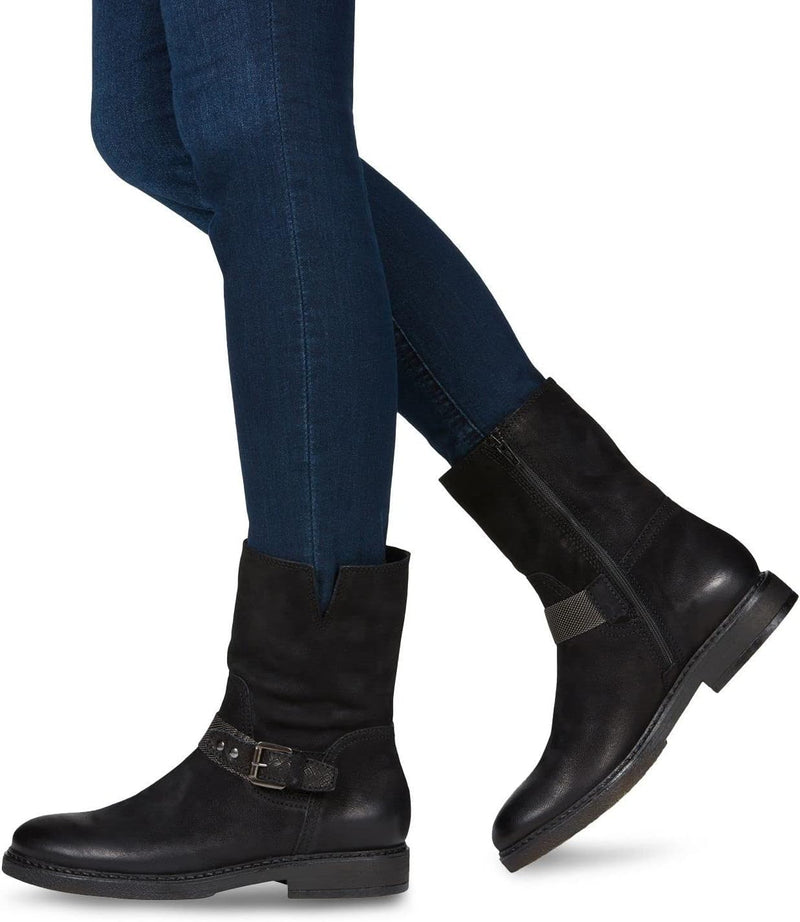 Tamaris Damen 1-1-25487 Stiefelette 39 EU Schwarz, 39 EU Schwarz