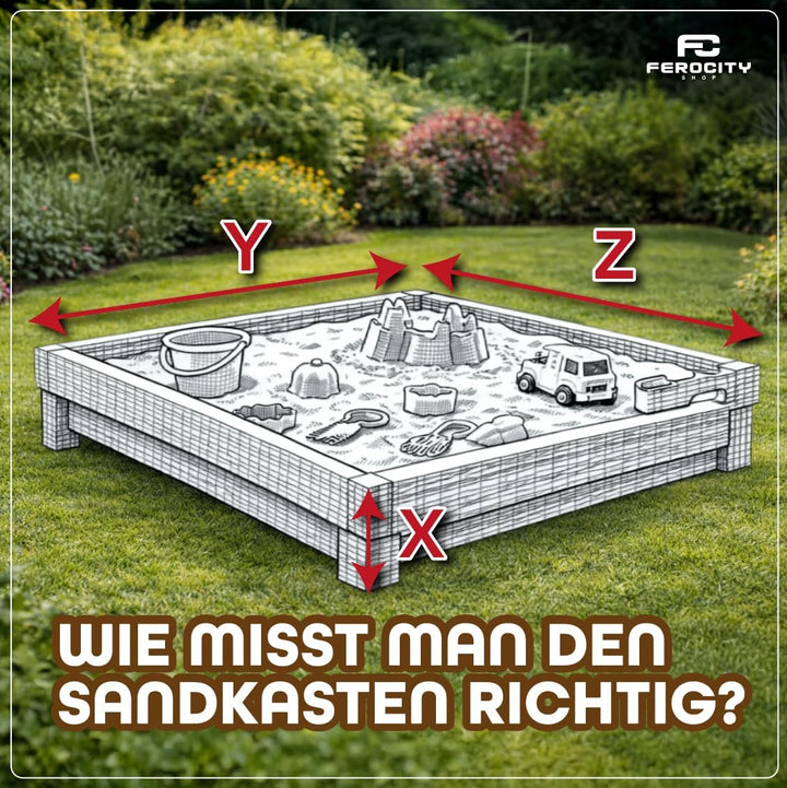 Abdeckung für Sandkasten nach Mass Atmungsaktiv für Sandkiste Wasserabweisend Winddicht Schutzhülle