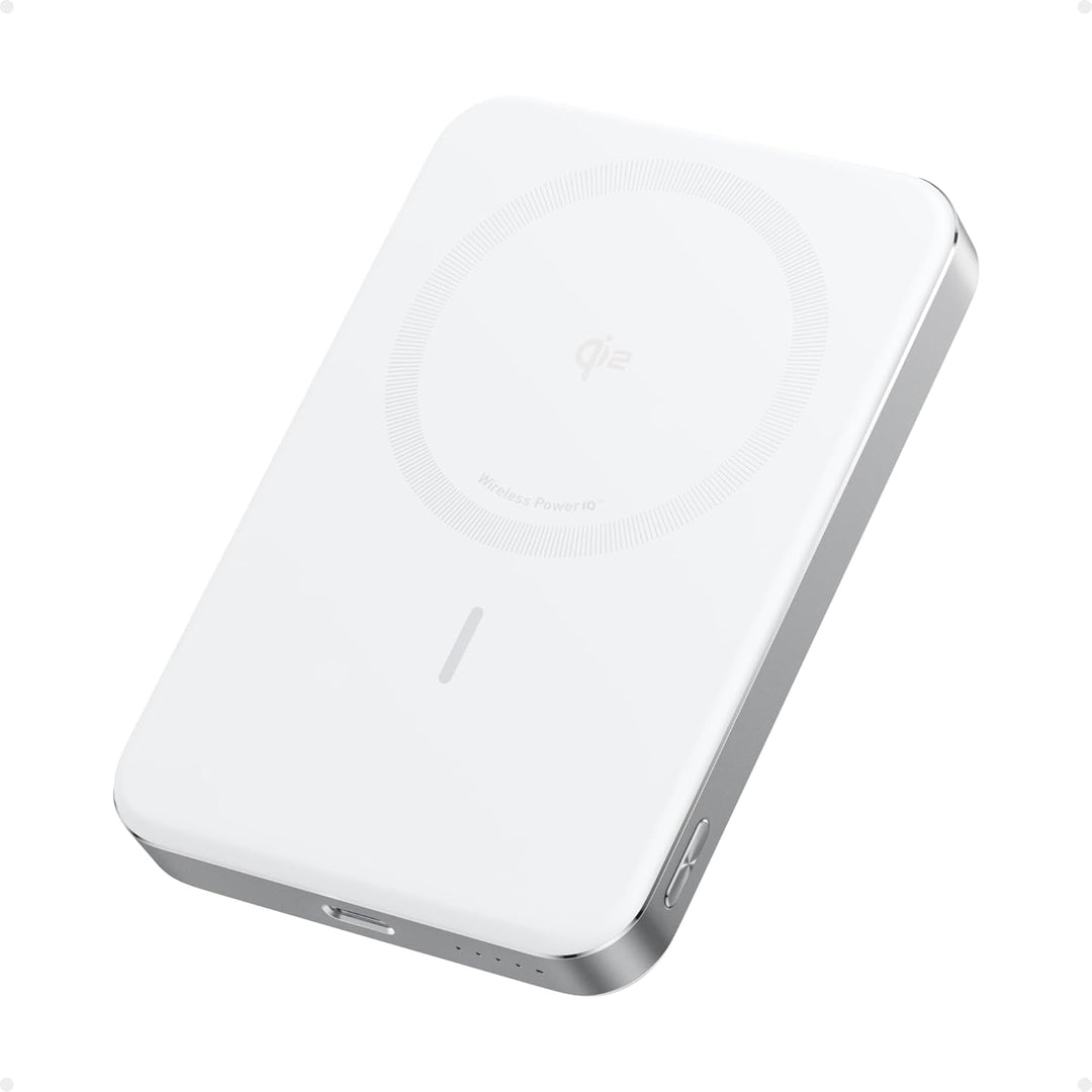 Anker MagGo Powerbank, Ultra-schlankes 10.000mAh magnetisches Akkupack, Qi2-zertifiziert, portabel,