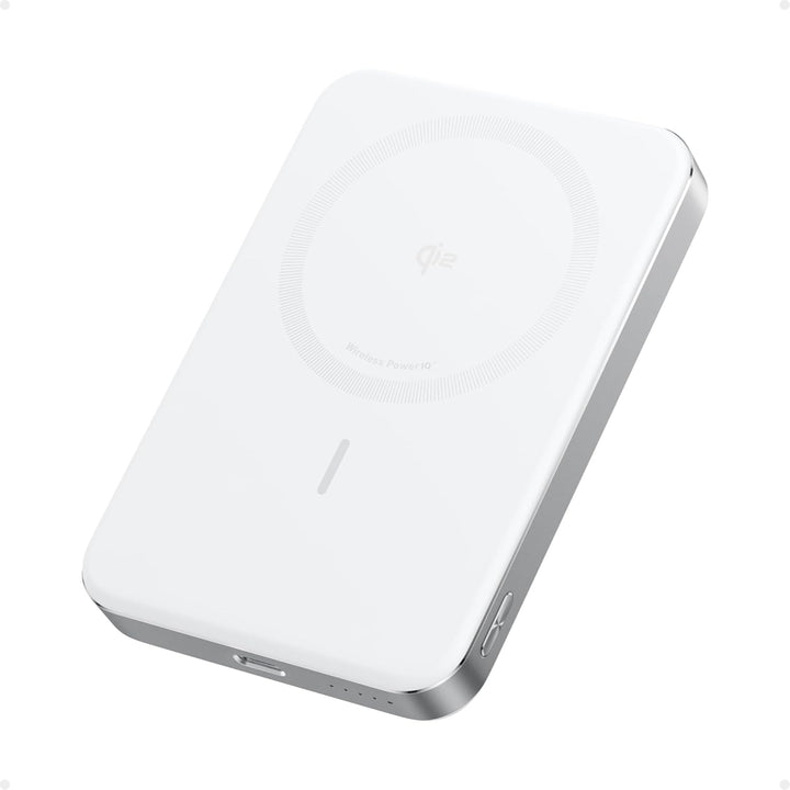 Anker MagGo Powerbank, Ultra-schlankes 10.000mAh magnetisches Akkupack, Qi2-zertifiziert, portabel,