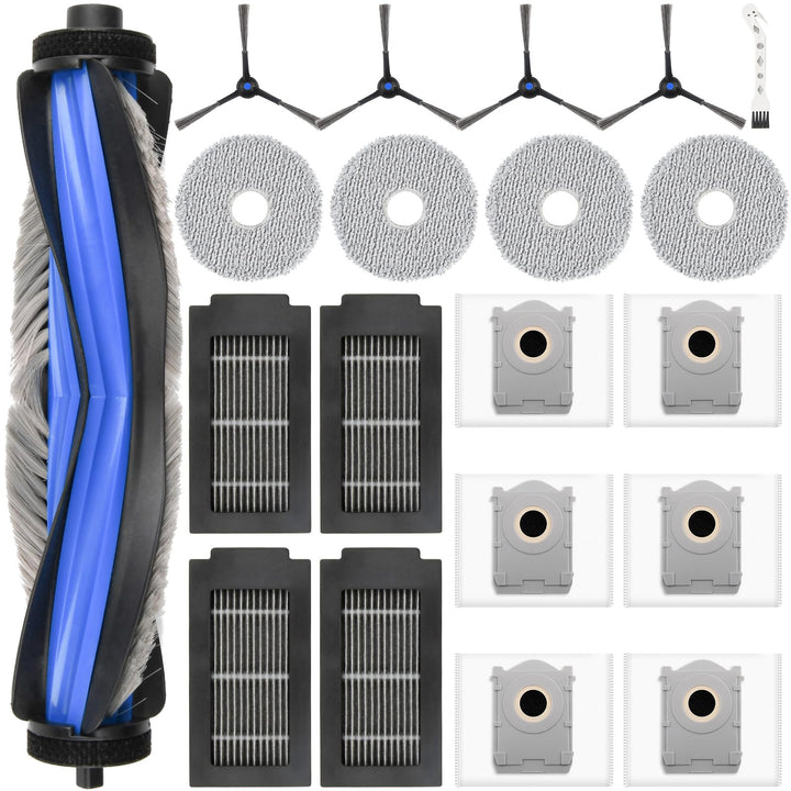 20 Stück Zubehör für Ecovacs Deebot T50 Omni / T50 Pro Omni / T50 Pro Gen2 / T50 Omni Gen2 Saugrobot