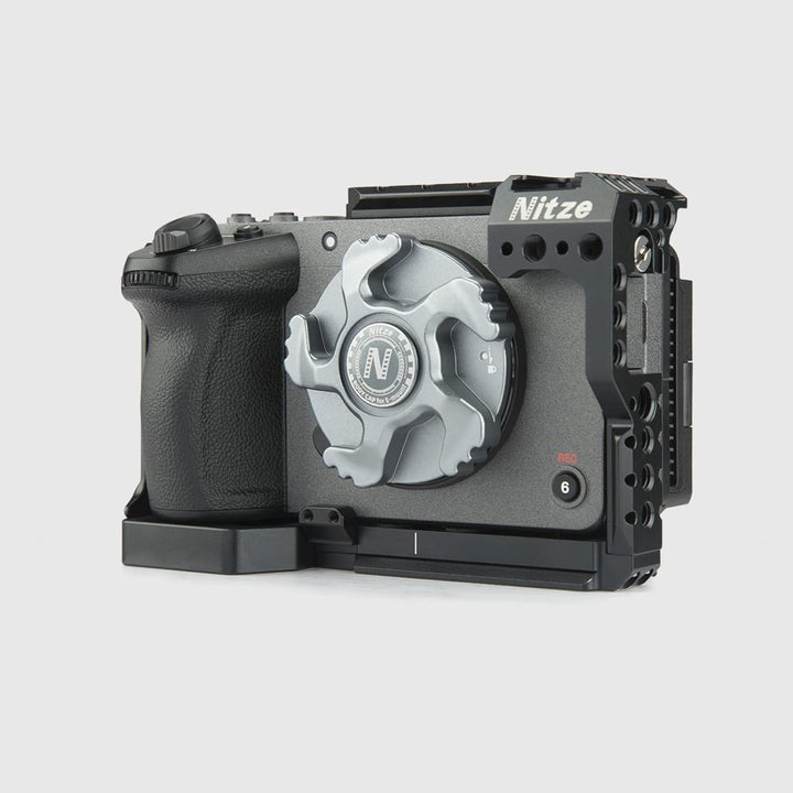 Nitze E Mount Camera Body Cap, E Mount Kamera Gehäusekappe aus Aluminiumlegierung für Sony FX3 / FX3
