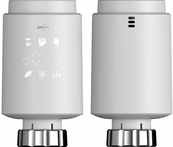 revolt Funkthermostat: 3er-Set programmierbare Heizkörper-Thermostate mit Bluetooth und App (Heizkör