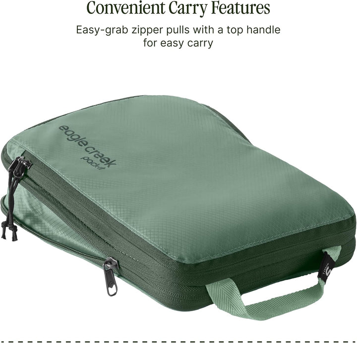 Eagle Creek Pack-It Isolate Kompressions-Packwürfel Set S/M I Ultraleichtes 2er Set I Bis zu 70% wen