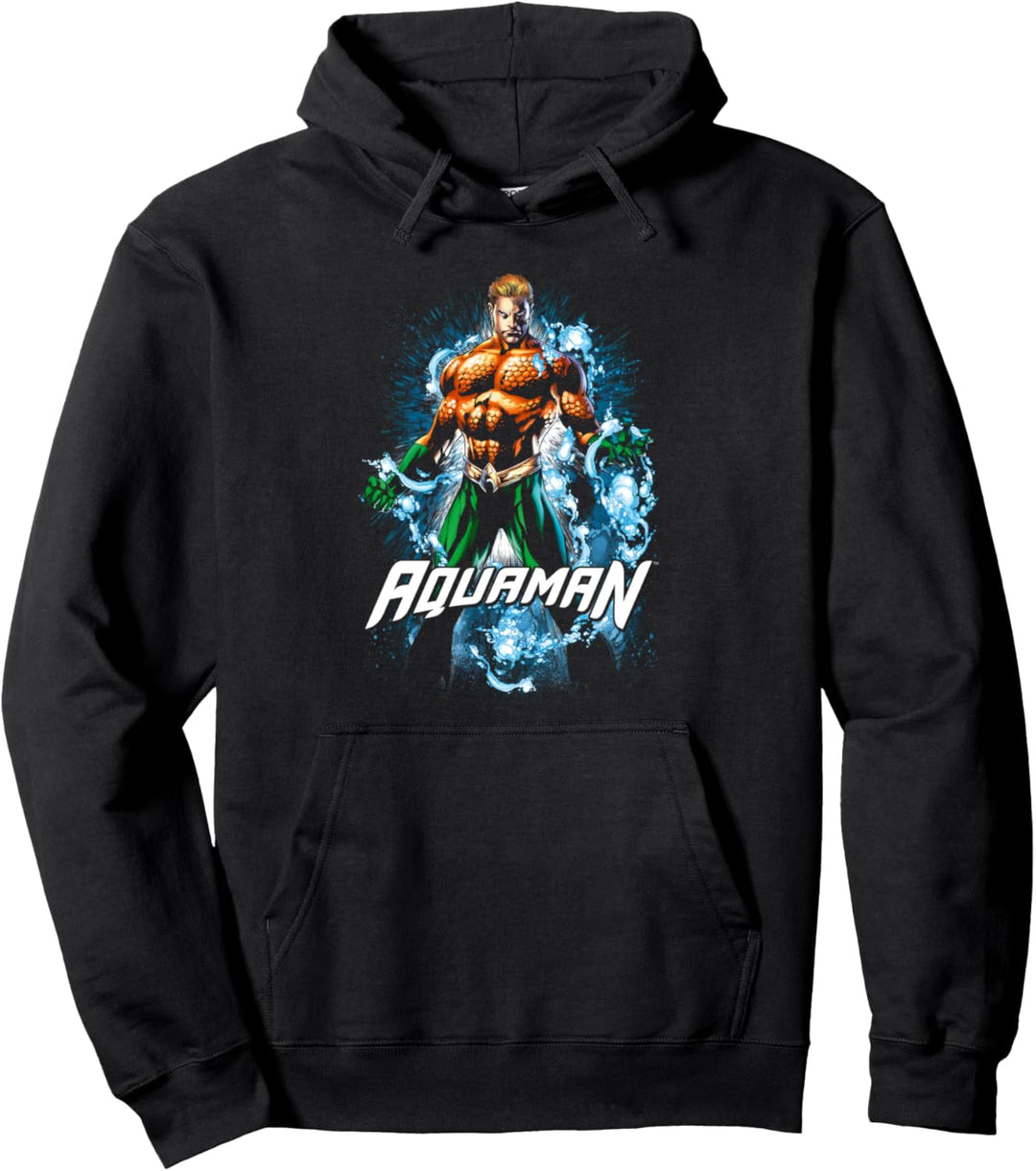 Aquaman Water Powers Pullover Hoodie