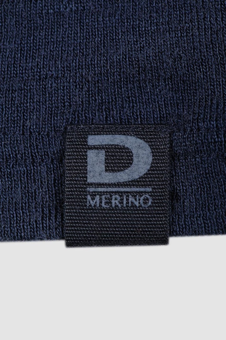DILLING Damen T-Shirt aus Merinowolle 34 Navy, 34 Navy