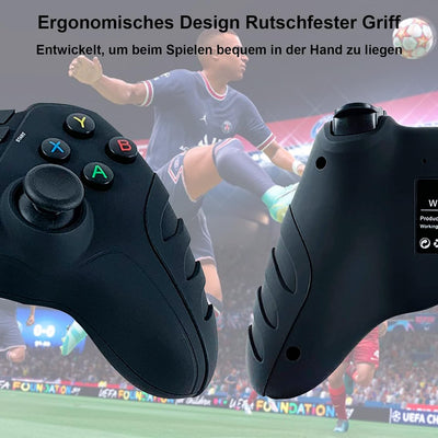 DuLingKer PC Controller Wireless, PS3 Controller PC Gamepad mit Dual Vibration, 2,4G Wireless Gaming