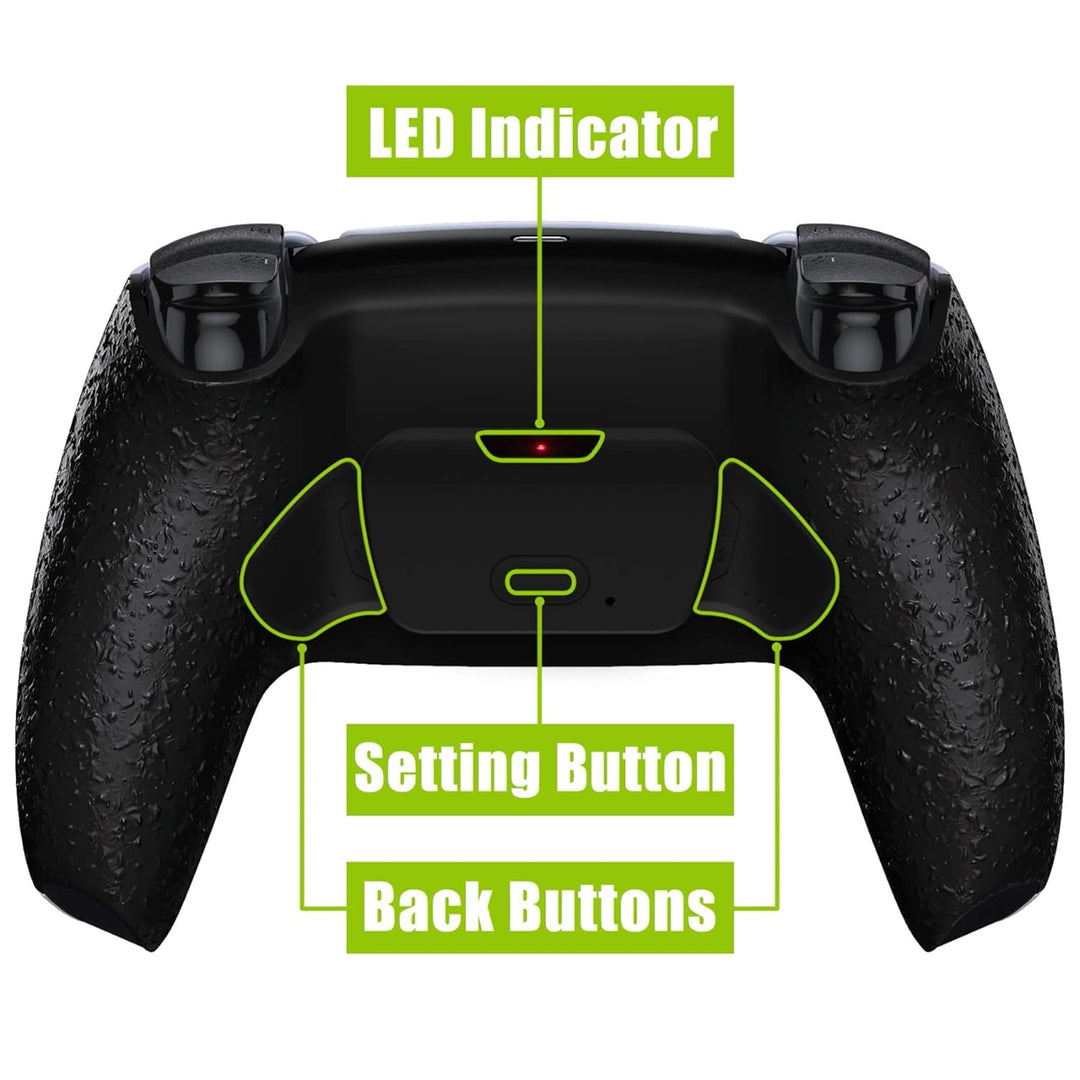 eXtremeRate Programmierbares Rise Remap Kit für ps5 Controller BDM-030/040, Remap Platine & Rückseit