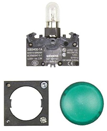 Siemens Signage – Lampe grün BA9S 24 V Durchmesser 22