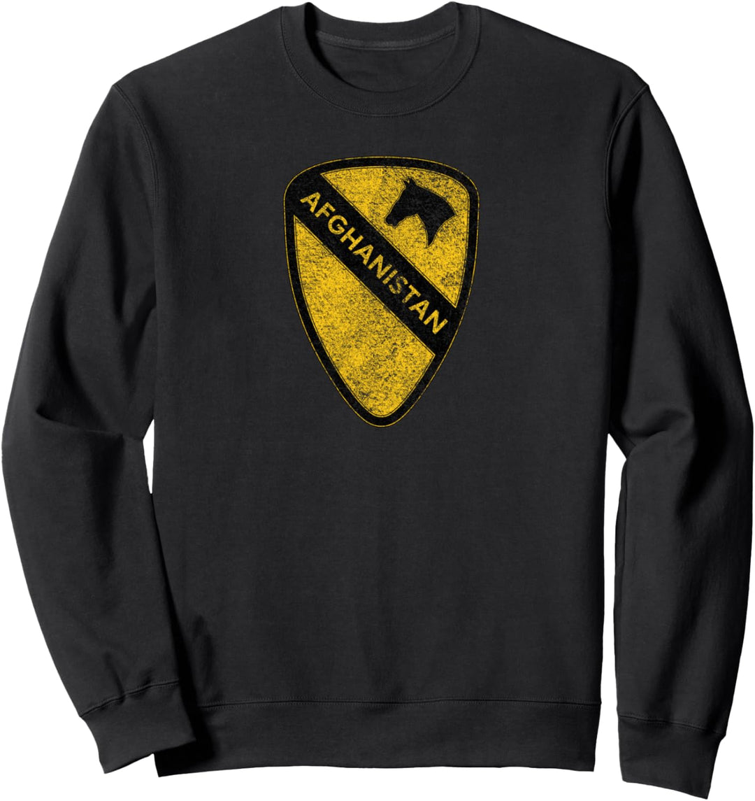 1st Cavalry Division Army First Team Fort Afghanistan USA Sweatshirt